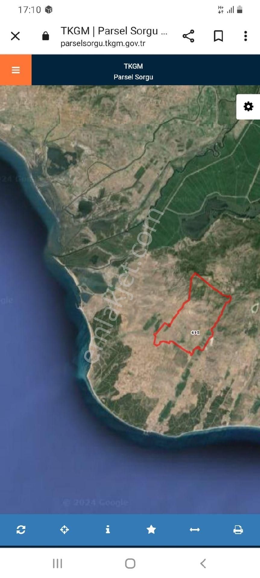 Enez Çavuşköy Köyü Satılık Tarla MURAT EMLÂKTAN ENEZ DE LİMANA 12KM, DE SATILIK TARLA 