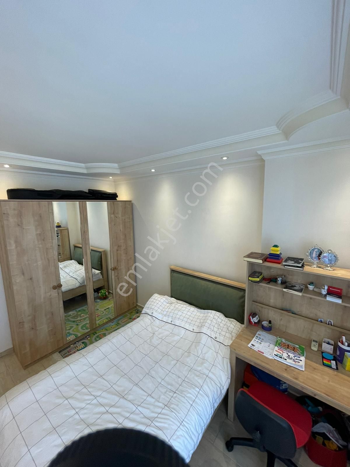 Alanya Media Markt Arkasında Kale Ve Deniz Manzaralı 2+1 Daire - Görsel 11