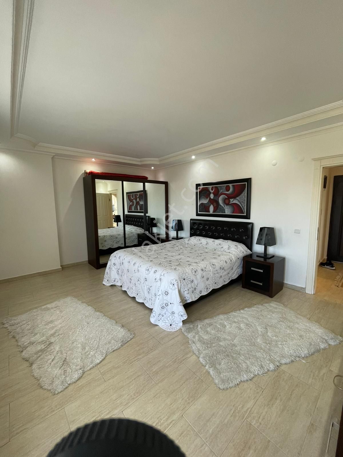 Alanya Media Markt Arkasında Kale Ve Deniz Manzaralı 2+1 Daire - Görsel 12