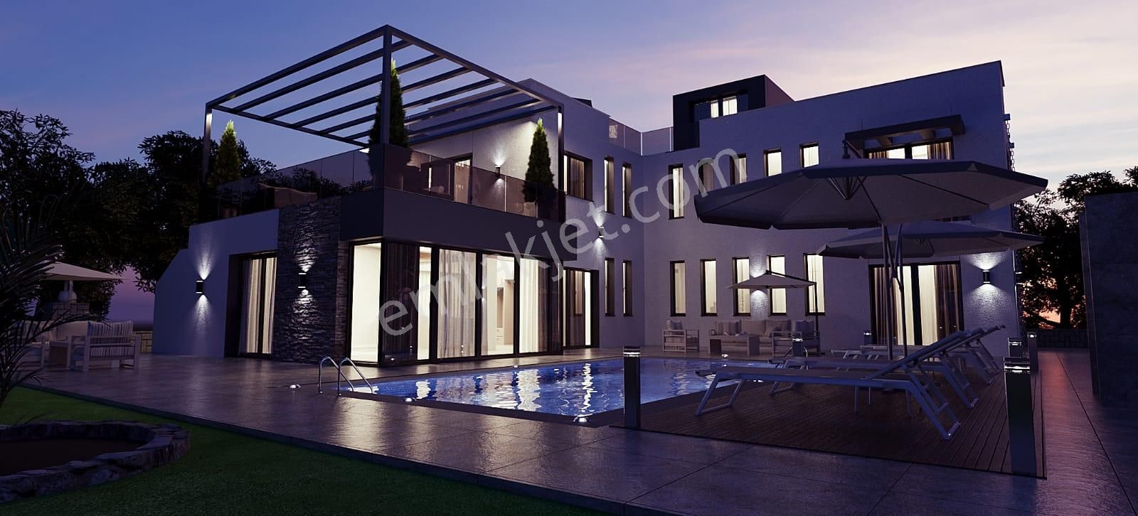 Girne Karşiyaka'da Satılık Ultra Lüx 4+1 Villa !!! - Görsel 11