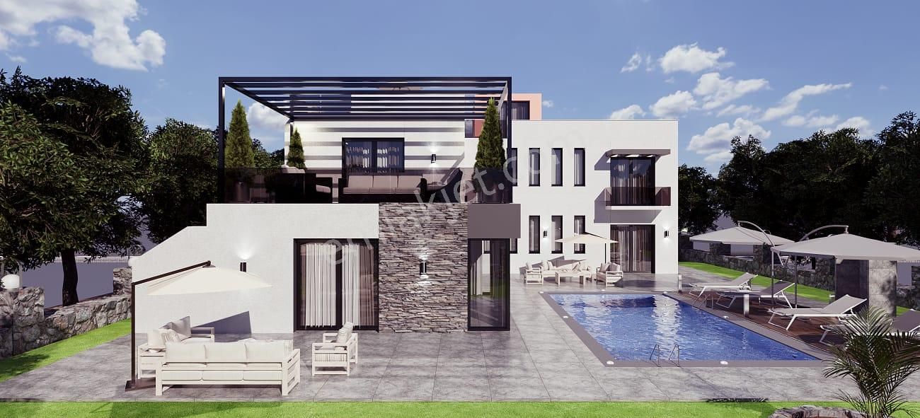 Girne Karşiyaka'da Satılık Ultra Lüx 4+1 Villa !!! - Görsel 3