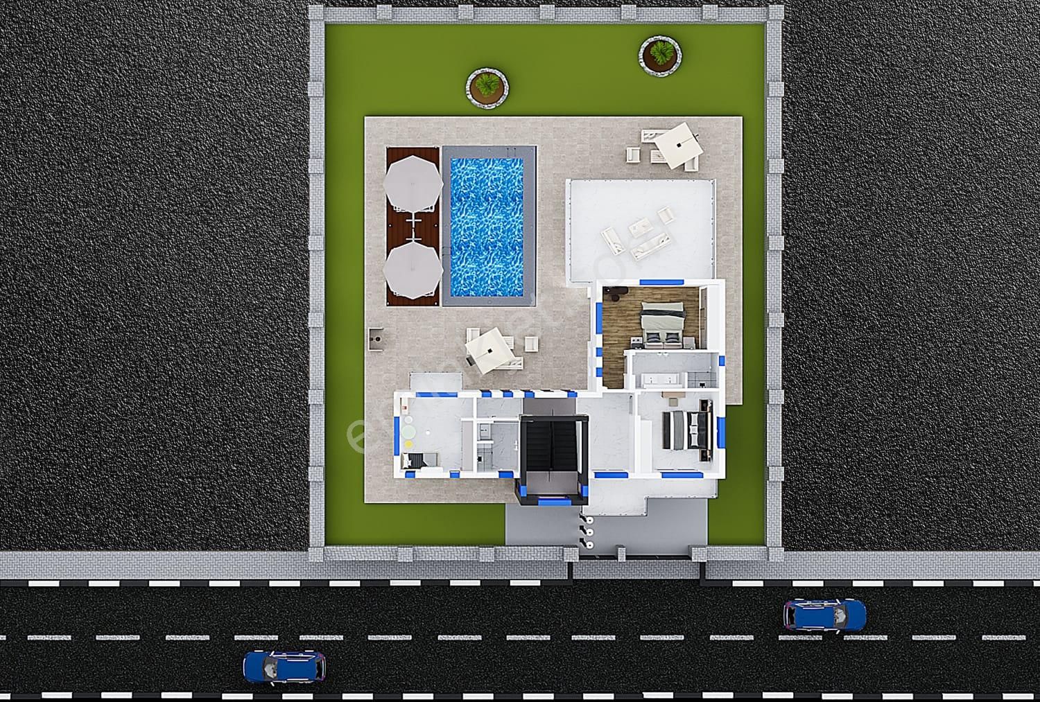 Girne Karşiyaka'da Satılık Ultra Lüx 4+1 Villa !!! - Görsel 12