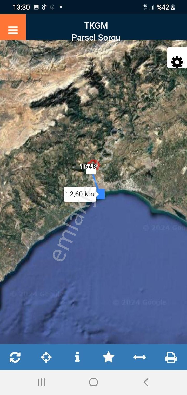 Toroslar Duruklu Mah Satılık 10 Dönüm Tarla - Görsel 2