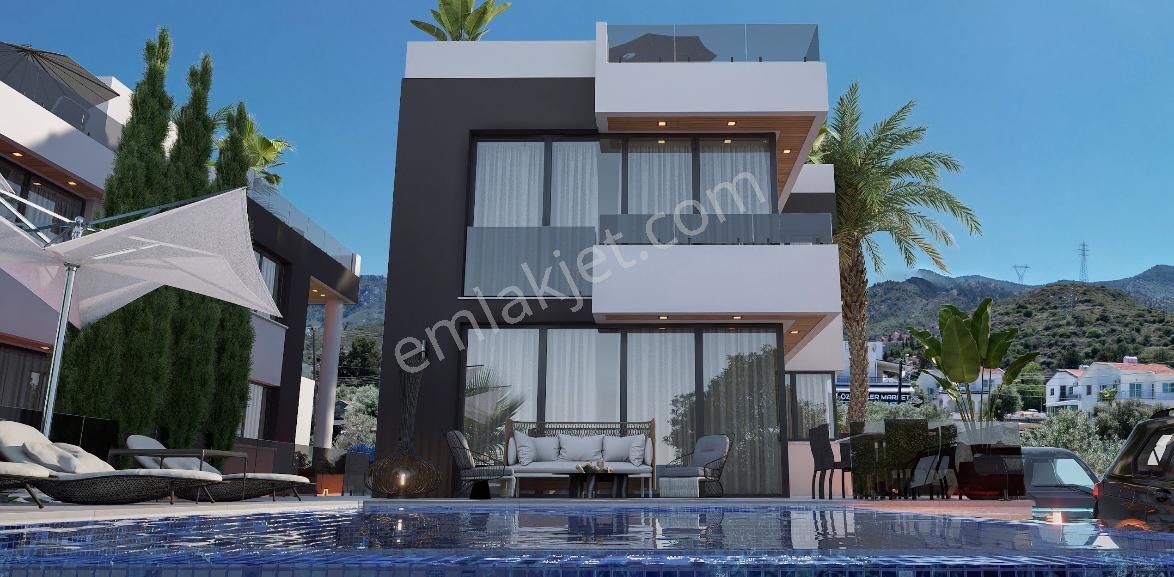 Girne Alsancak Köyü Satılık Villa  GİRNE ALSANCAK'TA SATILIK ULTRA LÜKS 3+1 VİLLA !!