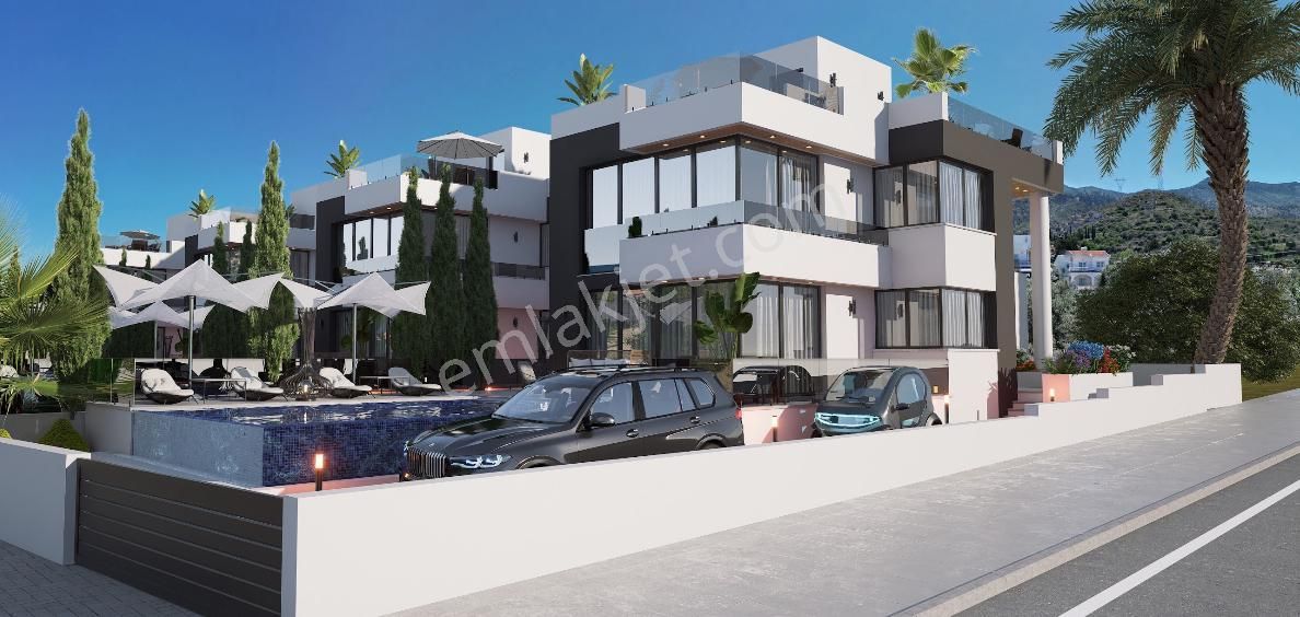Girne Alsancak'ta Satılık Ultra Lüks 3+1 Villa !! - Görsel 4