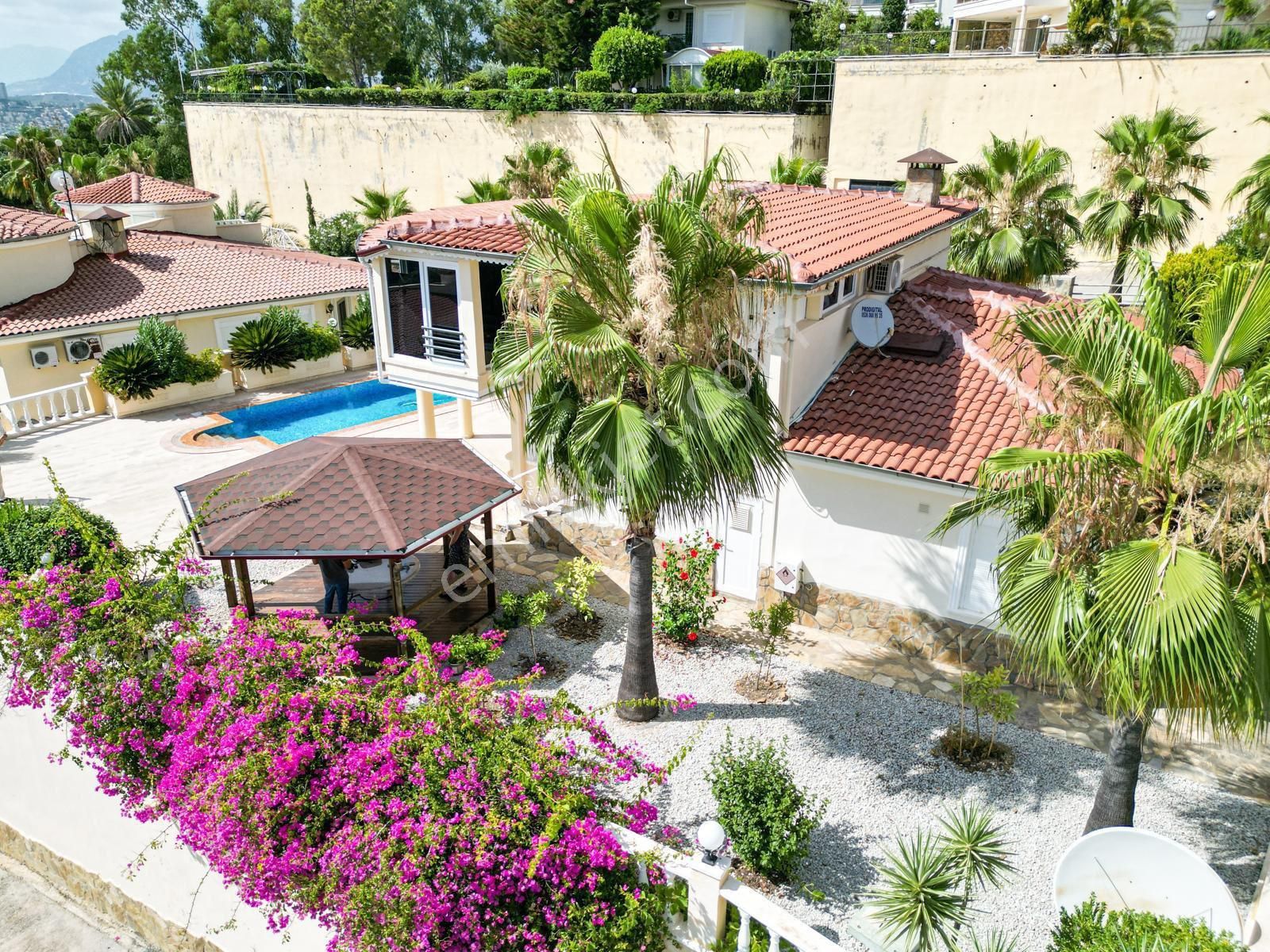 Antalya Alanya Kargıcak Muhteşem Doga Denız Manzaralı Villa Satılıktır! - Görsel 7
