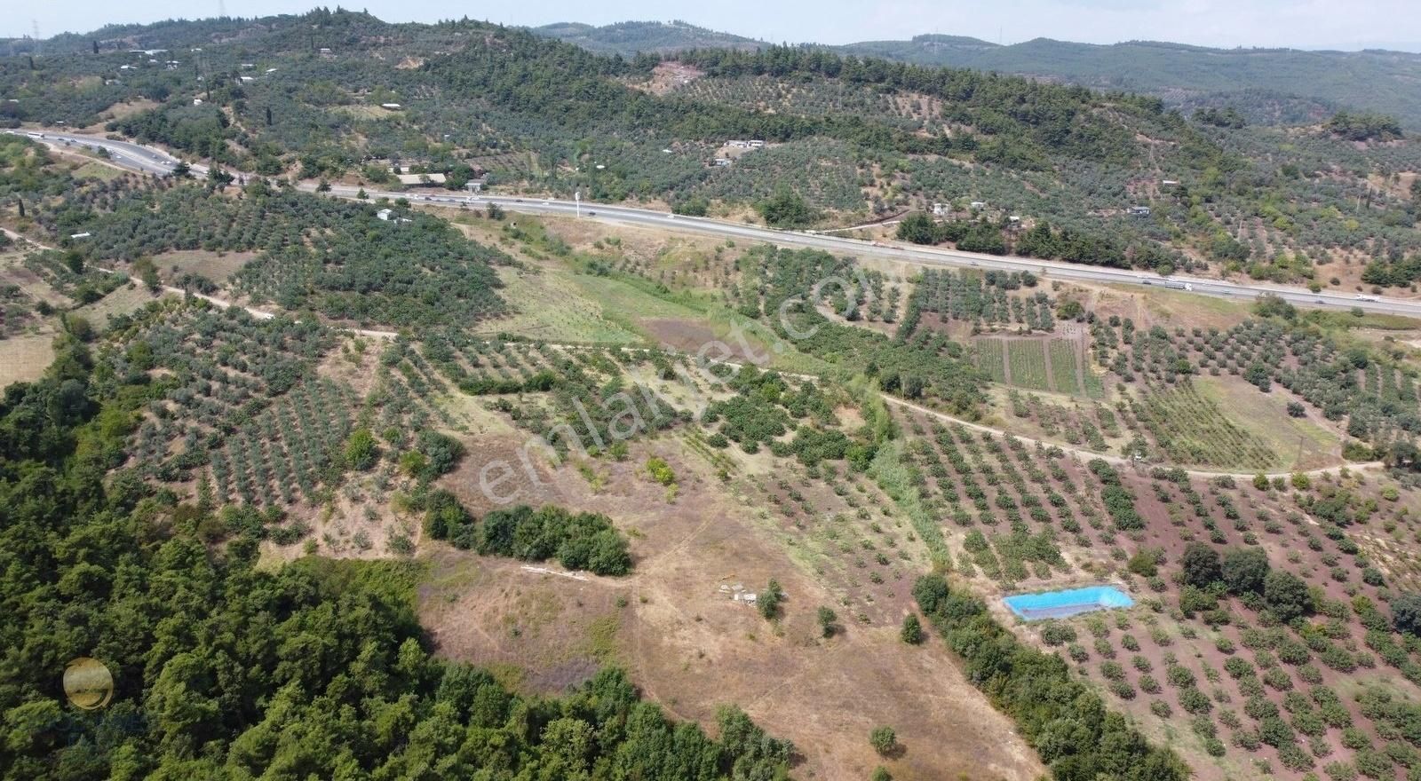 Osmangazi Dürdane Köyünde Tek Tapu Satılık Tarla - Görsel 12