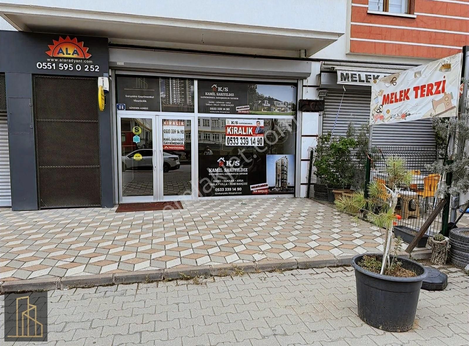 Yenimahalle Yeni Batı Kiralık Dükkan & Mağaza BATIKENT ÇAKIRLAR OKULLAR VE PARK BÖLGESİ YAYA TRAFİĞİ OLAN