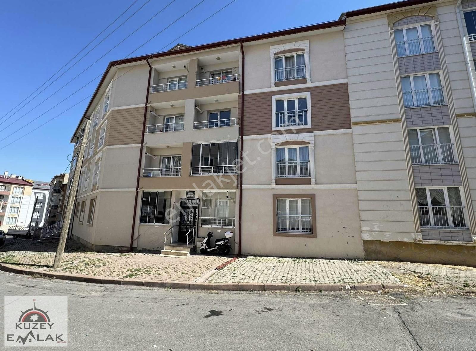 Sivas Merkez Fatih Kiralık Daire KUZEY'DEN FATİH'TE SIFIR 3+1 KİRALIK DAİRE 125M2 ARA KAT