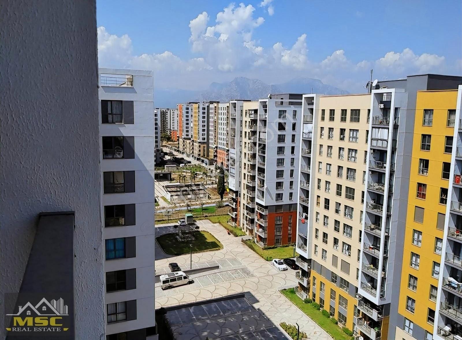 Kepez Santral Satılık Daire full kredili 3+1 118m2 boş daire güney cephe MSC' DEN