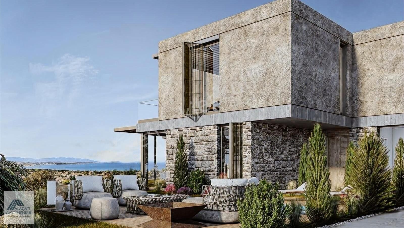 Alaçatı Gayrimenkulden İnvictus Sunset Ilıca Projesinden Satılık Villa - Görsel 4