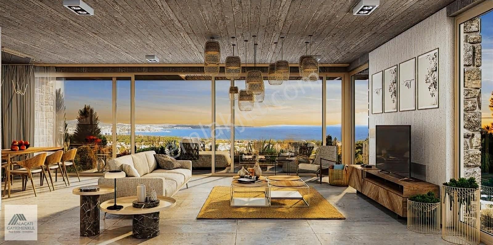 Alaçatı Gayrimenkulden İnvictus Sunset Ilıca Projesinden Satılık Villa - Görsel 24