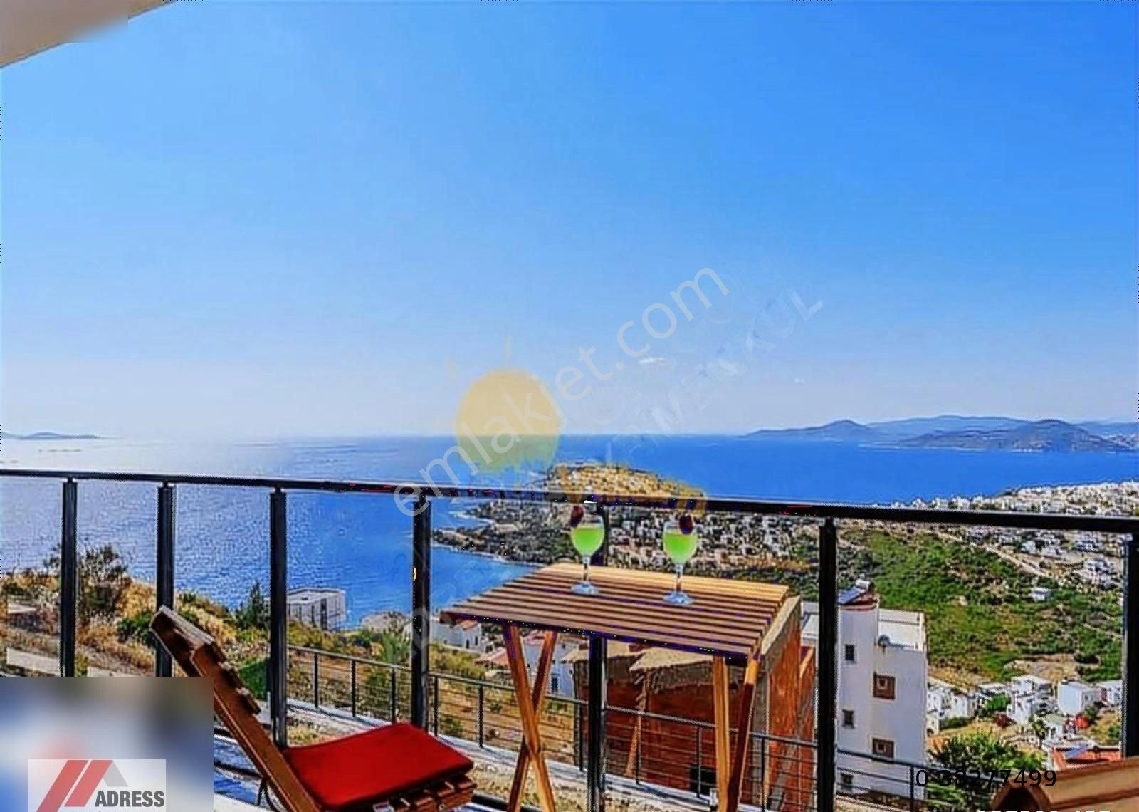 Milas Adabüküde Deniz Manzaralı Satılık Villa - Görsel 9