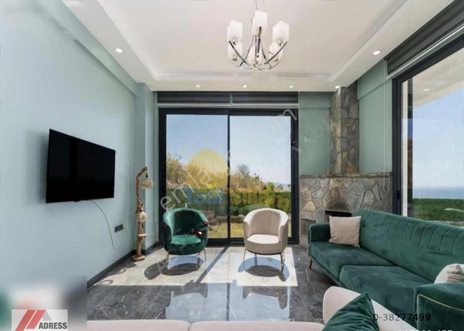 Milas Adabüküde Deniz Manzaralı Satılık Villa - Görsel 6