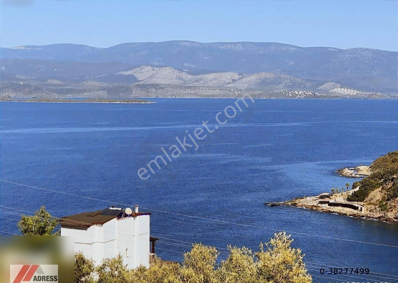 Milas Boğaziçi Satılık Konut İmarlı Muğla Milas Boğaziçinde Deniz Manzaralı Satılık Arsa