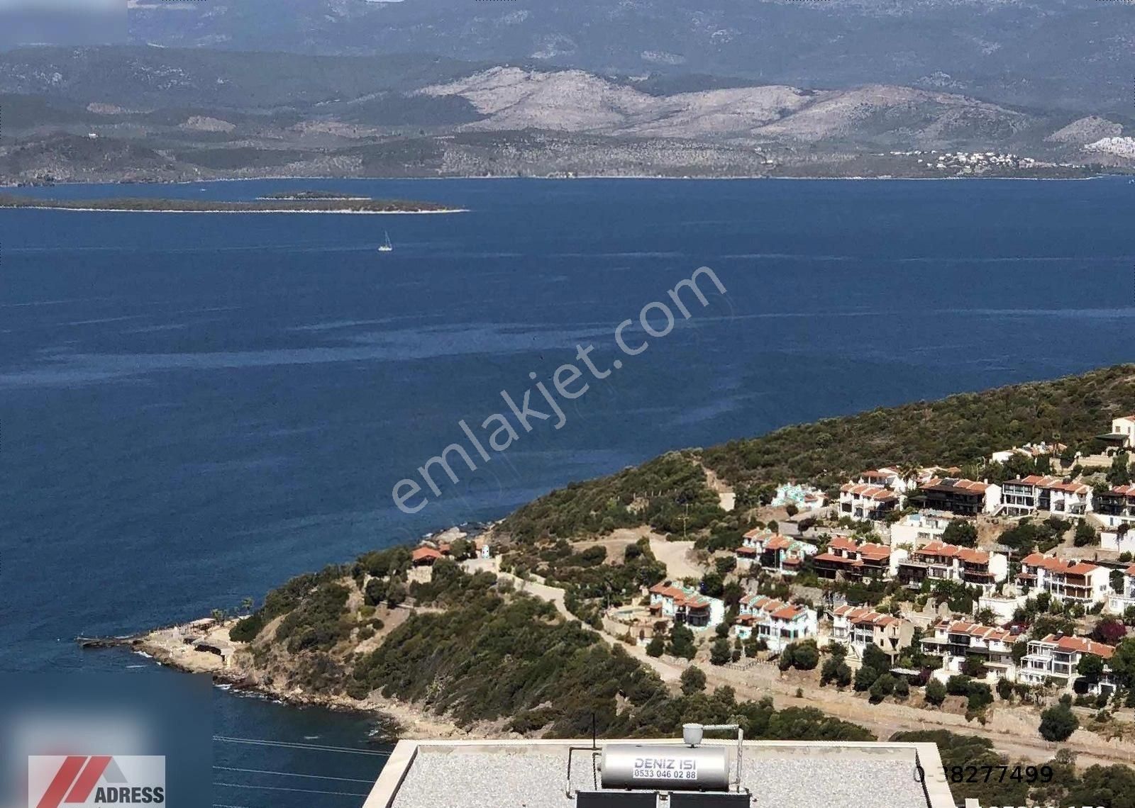 Milas Boğaziçi Satılık Konut İmarlı Muğla Milas Boğaziçinde Deniz Manzaralı Satılık Arsa