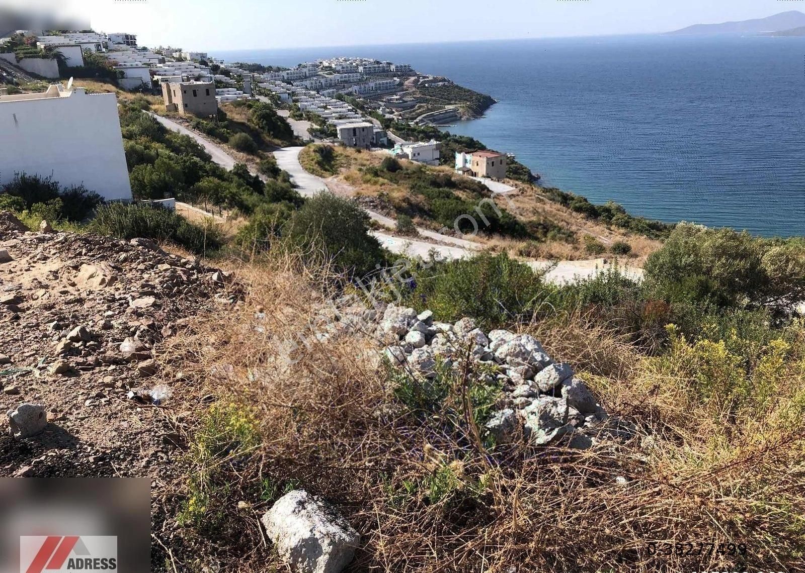 Muğla Milas Boğaziçi Ve Deniz Manzaralı Köşe Parsel Satılık Arsa - Görsel 11