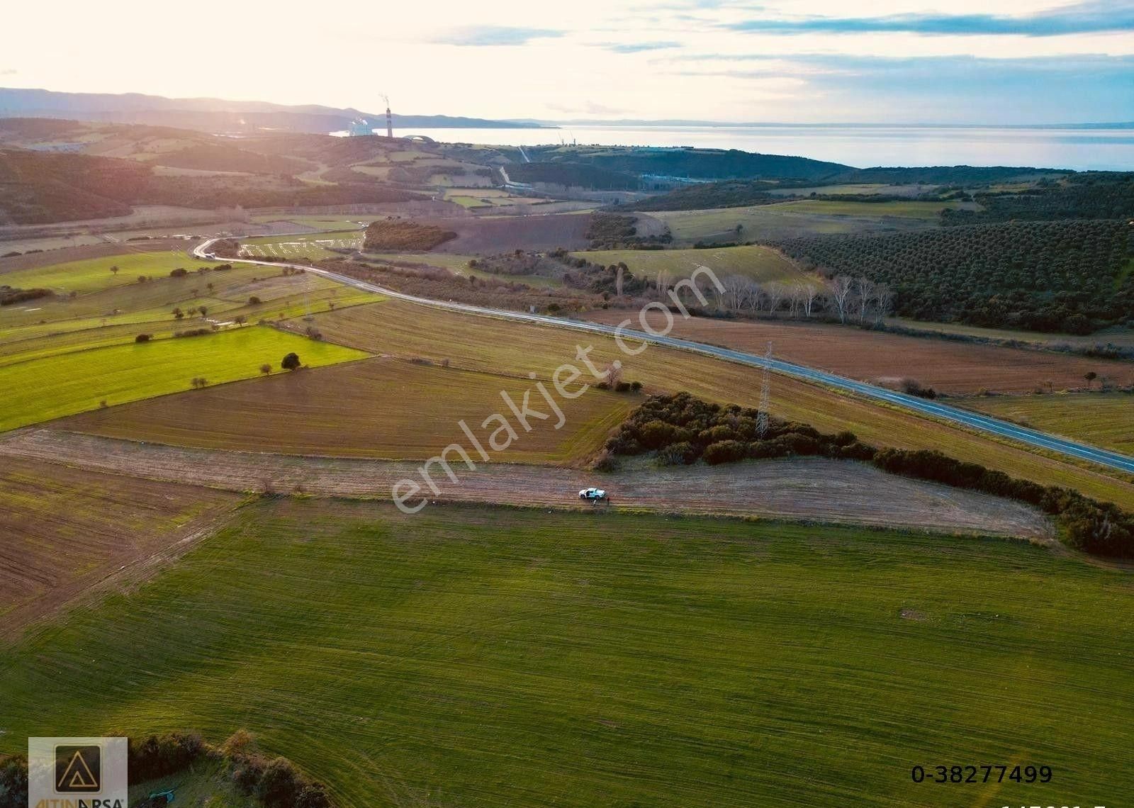 Biga Karabiga Bld. (Ulucamii) Satılık Tarla ÇANAKKALE BİGA DEĞİRMENCİKTE YATIRIMLIK ARAZİ