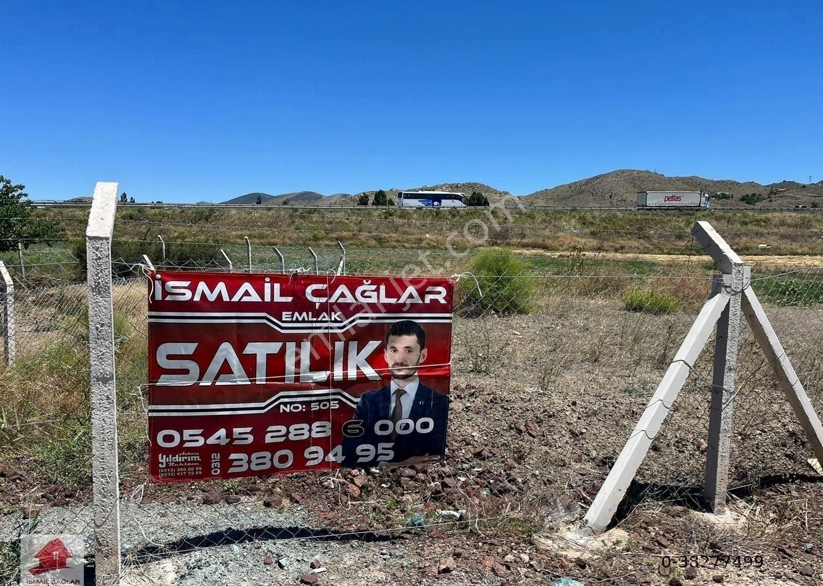 Kırıkkale Yahşihan Satılık Ticari İmarlı KIRIKKALE YAHŞİHAN'DA ANA YOL CEPHELİ SATILIK ARSA İSMAİL ÇAĞLAR DAN