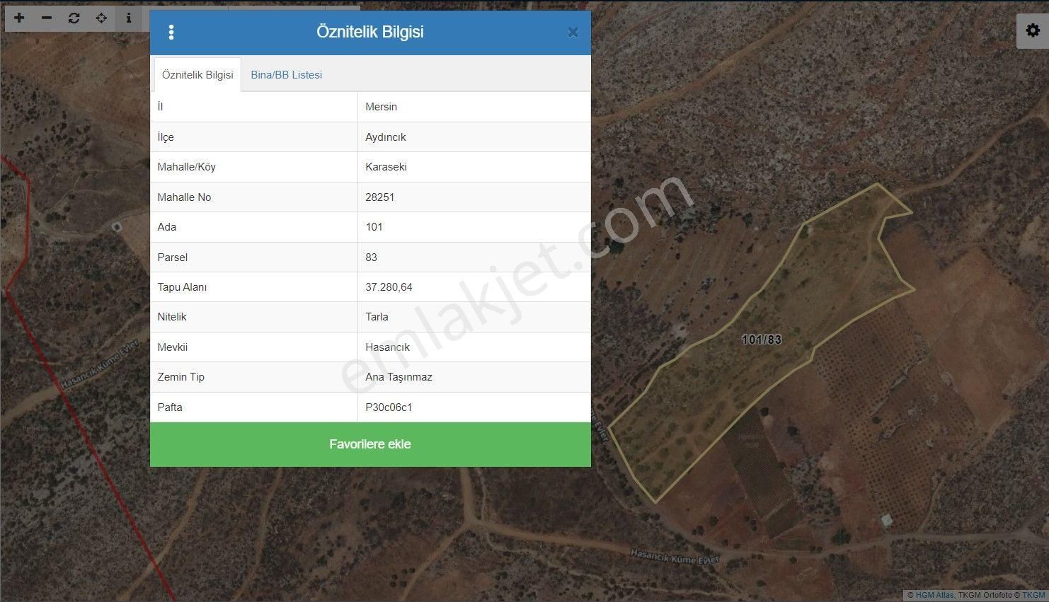 37 Dönüm Müstakil 330 Rakım Asfalta Cephe - Görsel 8