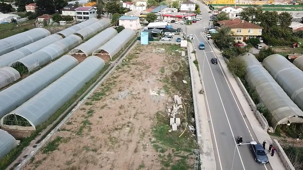 Pendik Göçbeyli Satılık Arazi  GÖÇBEYLİ GİRİŞİN DE 5000 M2 ARSA SATILIK CADDE ÜZERİ