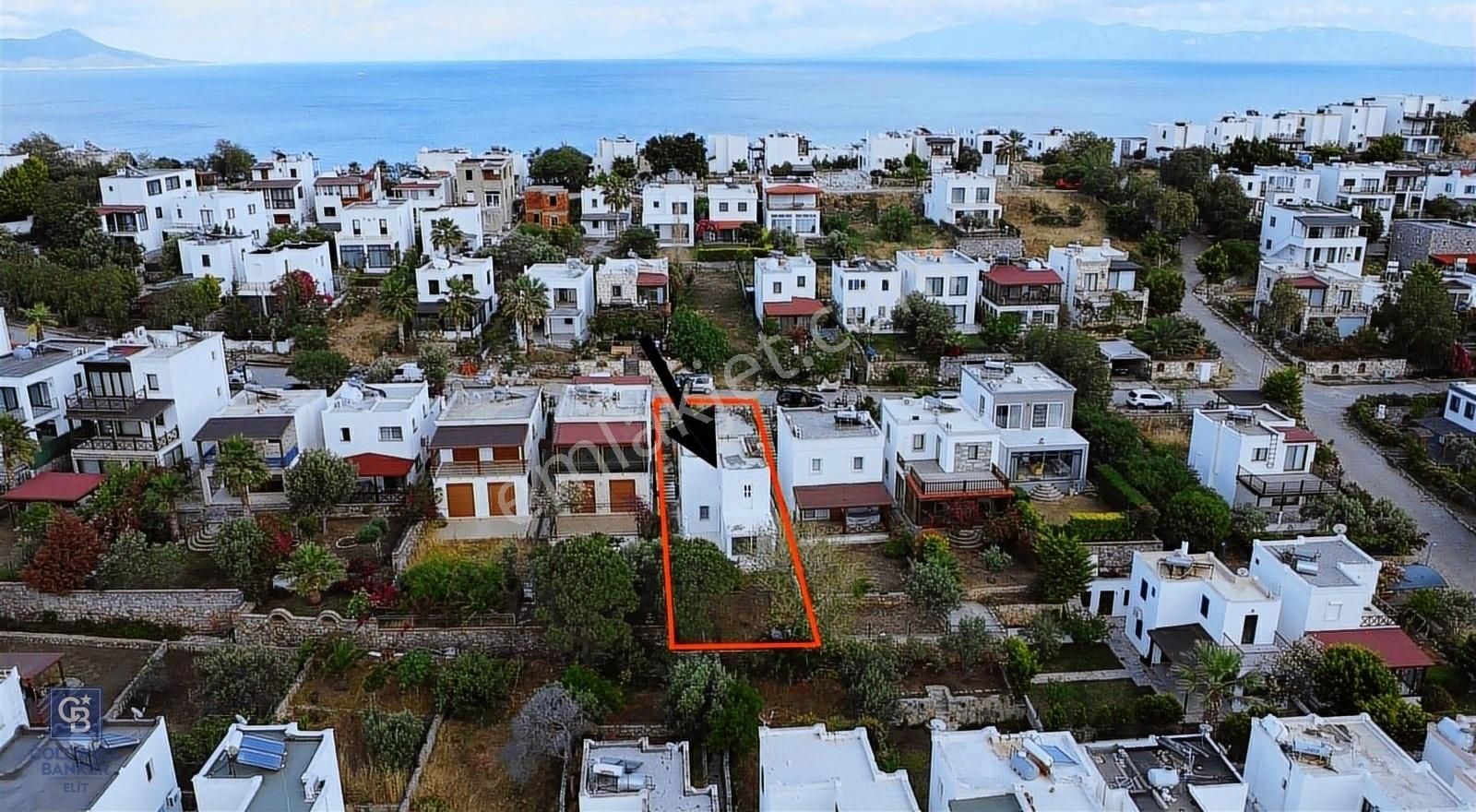 Bodrum Akyarlar Satılık Villa Bodrum Akyarlar Aspat'ta Plajlı Sitede Sİte İçerisinde Müstakil