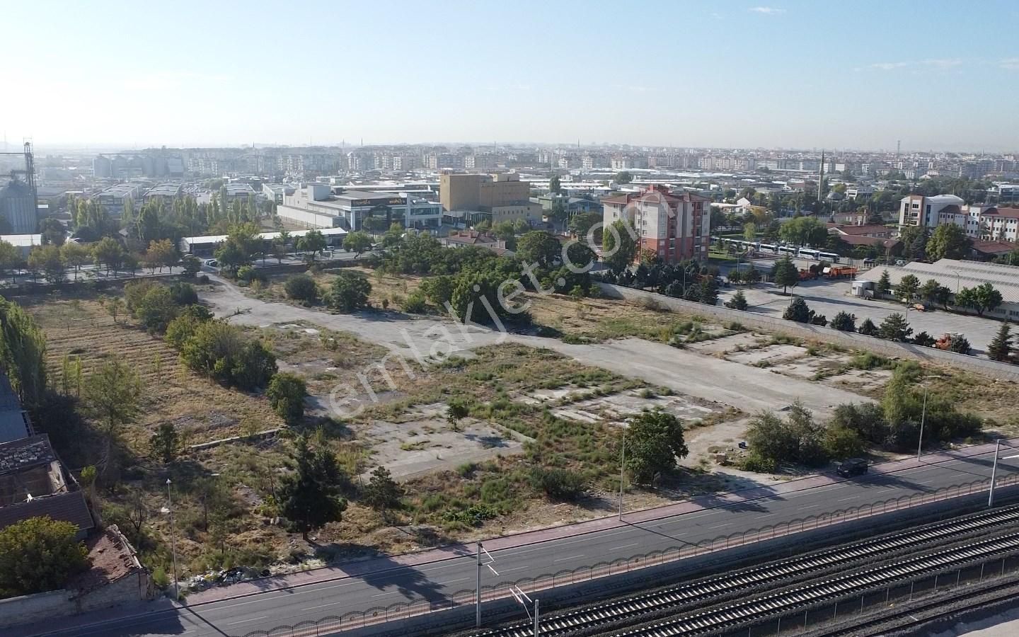 Selçuklu Horozluhan Satılık Sanayi İmarlı Konya şehir merkezinde çift cepheli emsalsiz satılık arsa Ankara Yolunda