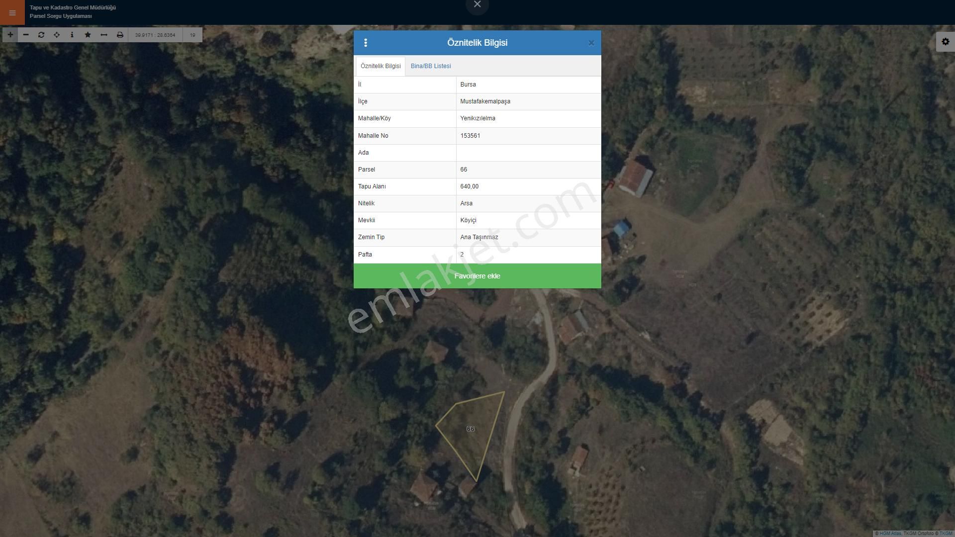 Bursa Mustafakemalpaşa Yenikızılelma Köyü 640 M2 Satılık İmarlı Arsa - Görsel 26