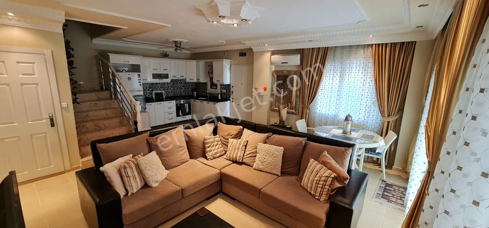 Didim Efeler Satılık Villa  Didim Efelerde Satılık Müstakil Havuzlu Eşyalı 3+1 Villa