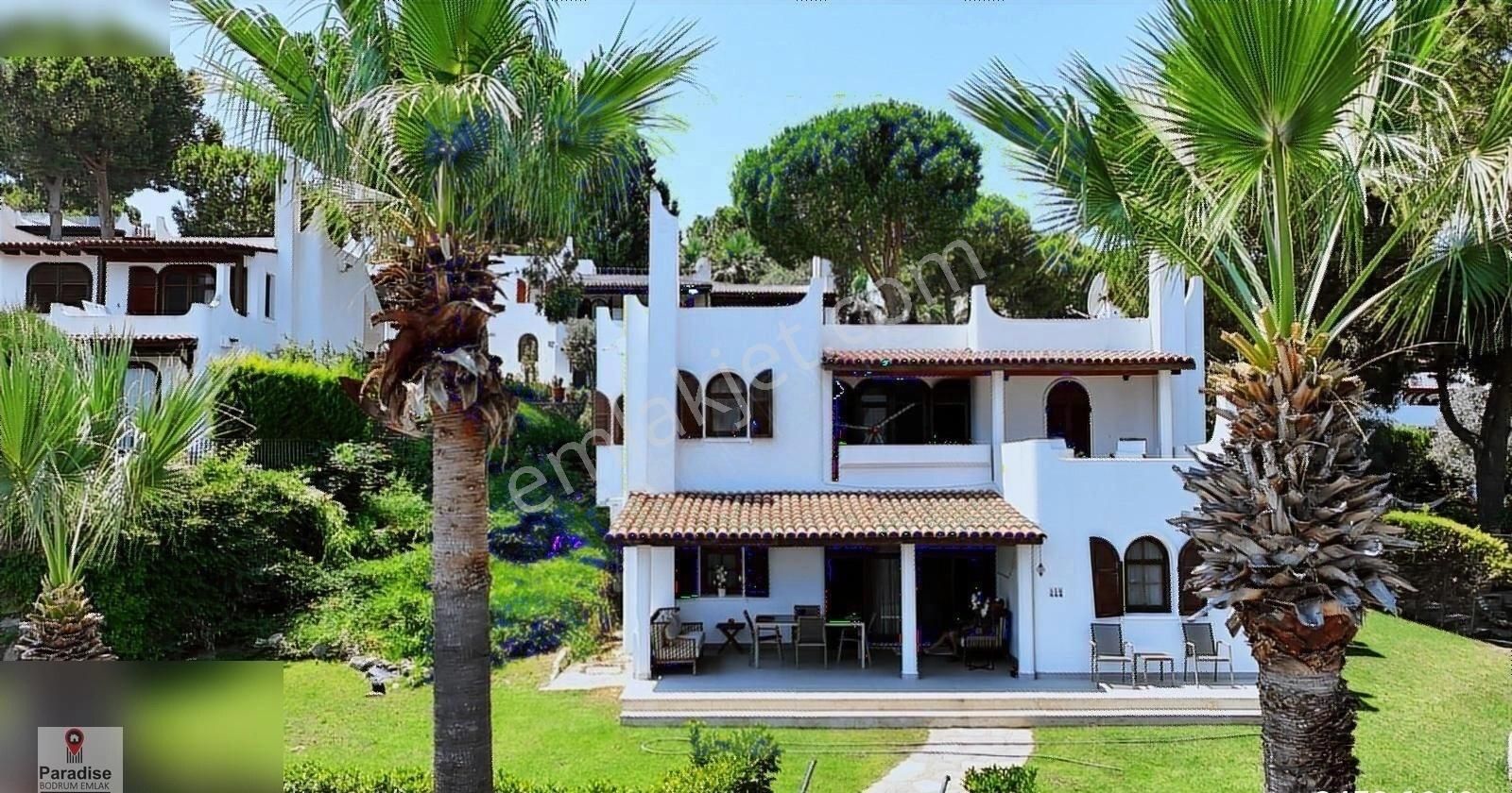 Milas Boğaziçi Satılık Villa Bodrum Maya Köyü Sitesi Satılık Muhteşem Manzaralı Villa