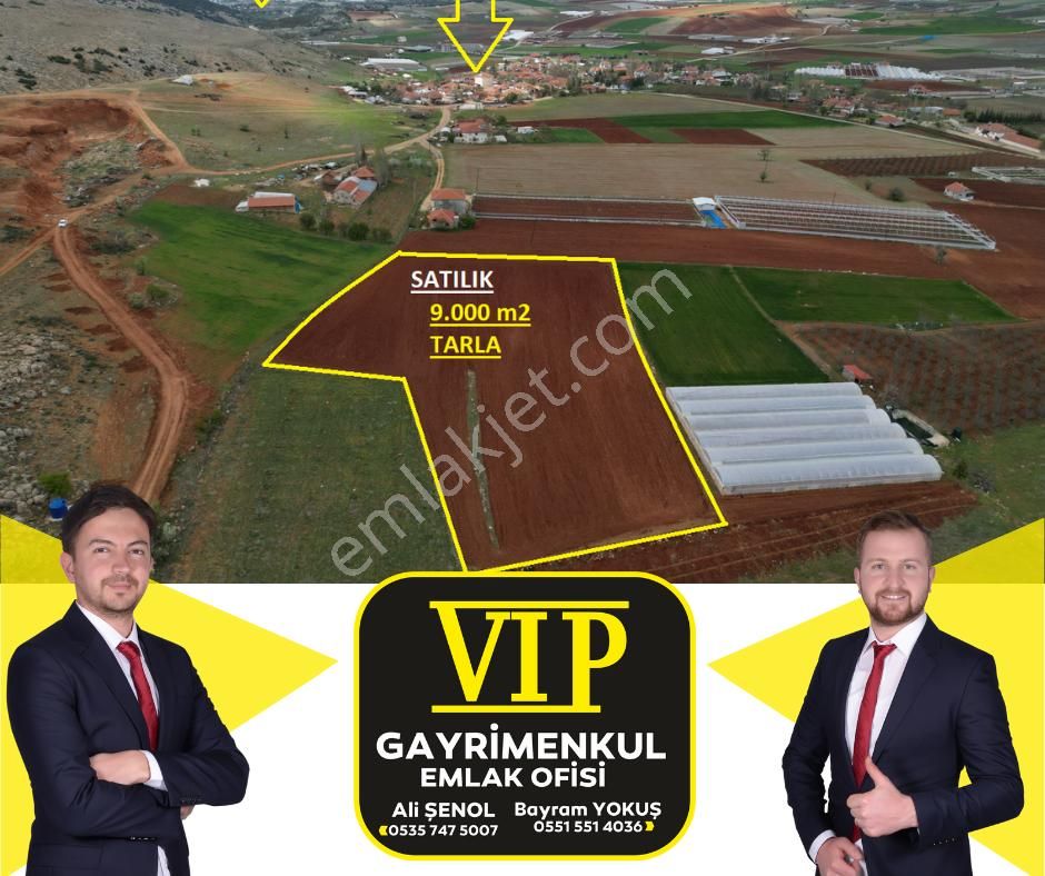 Elmalı Kocapınar Satılık Tarla Vıp Gayrimenkul' Den Ayvasılda Araç Takaslı 9.000 M2 Satılık Tarla ​