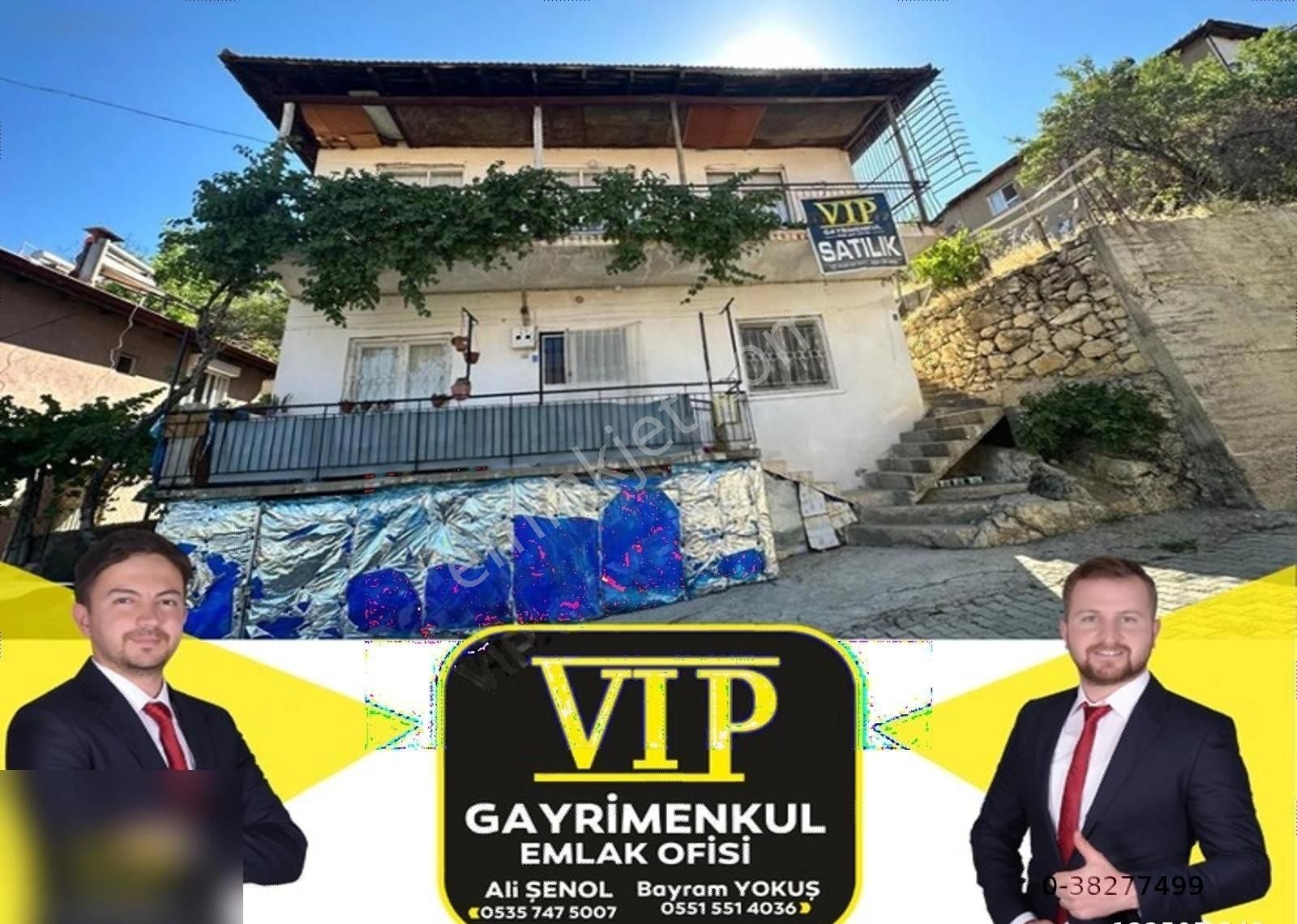 Elmalı Gündoğan Satılık Müstakil Ev VİP GAYRİMENKUL'den ÇARŞI MERKEZİNDE 2 KATLI BAHÇELİ MÜSTAKİL EV