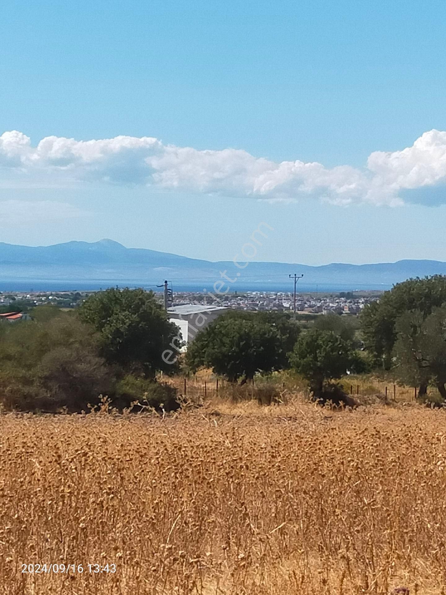 Saadet Korkmaz Emlak'tan Dikili Salihler'de Satılık Full Deniz Manzaralı Tarla - Görsel 3
