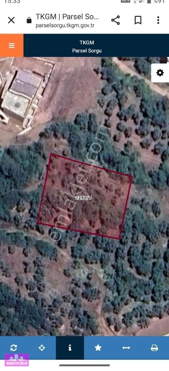 Manastır Emlak'tan Deniz Manz. İmarlı 1.266 M2 Arsa 13.250.000 - Görsel 11