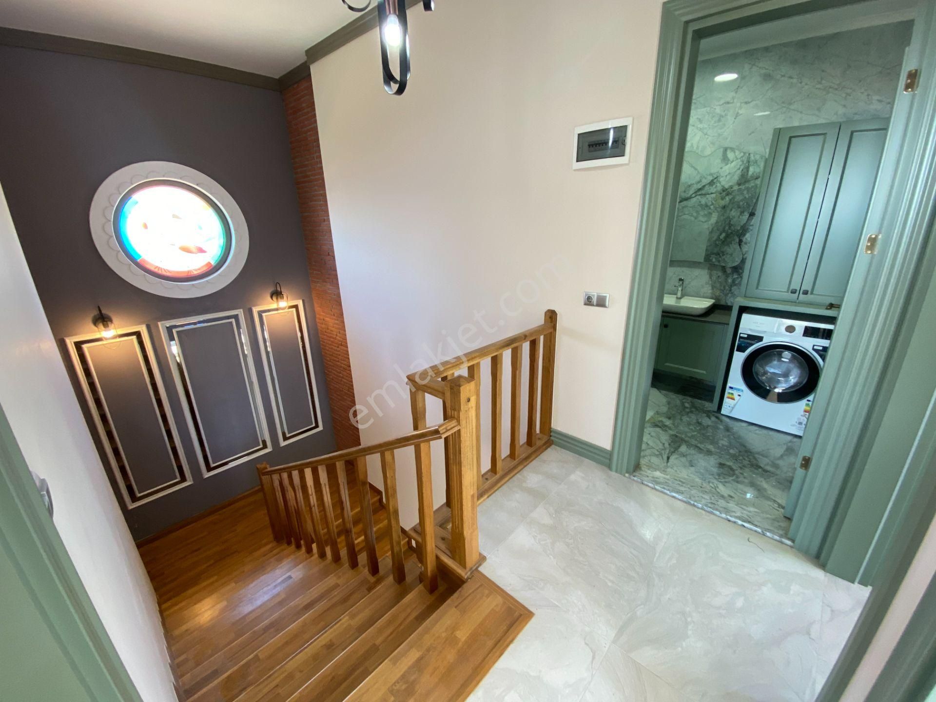 Altınoluk İlkbahr'dan 580m2 Arsa İçinde Müstakil Havuzlu Kapalı Otoparklı Modern Villa - Görsel 17