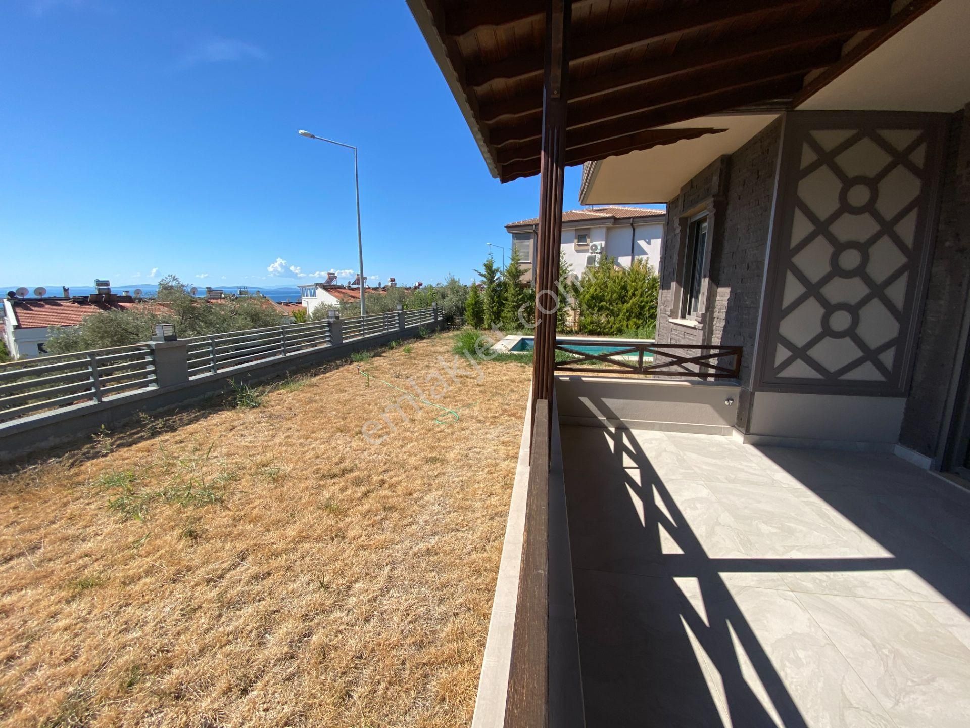 Altınoluk İlkbahr'dan 580m2 Arsa İçinde Müstakil Havuzlu Kapalı Otoparklı Modern Villa - Görsel 10