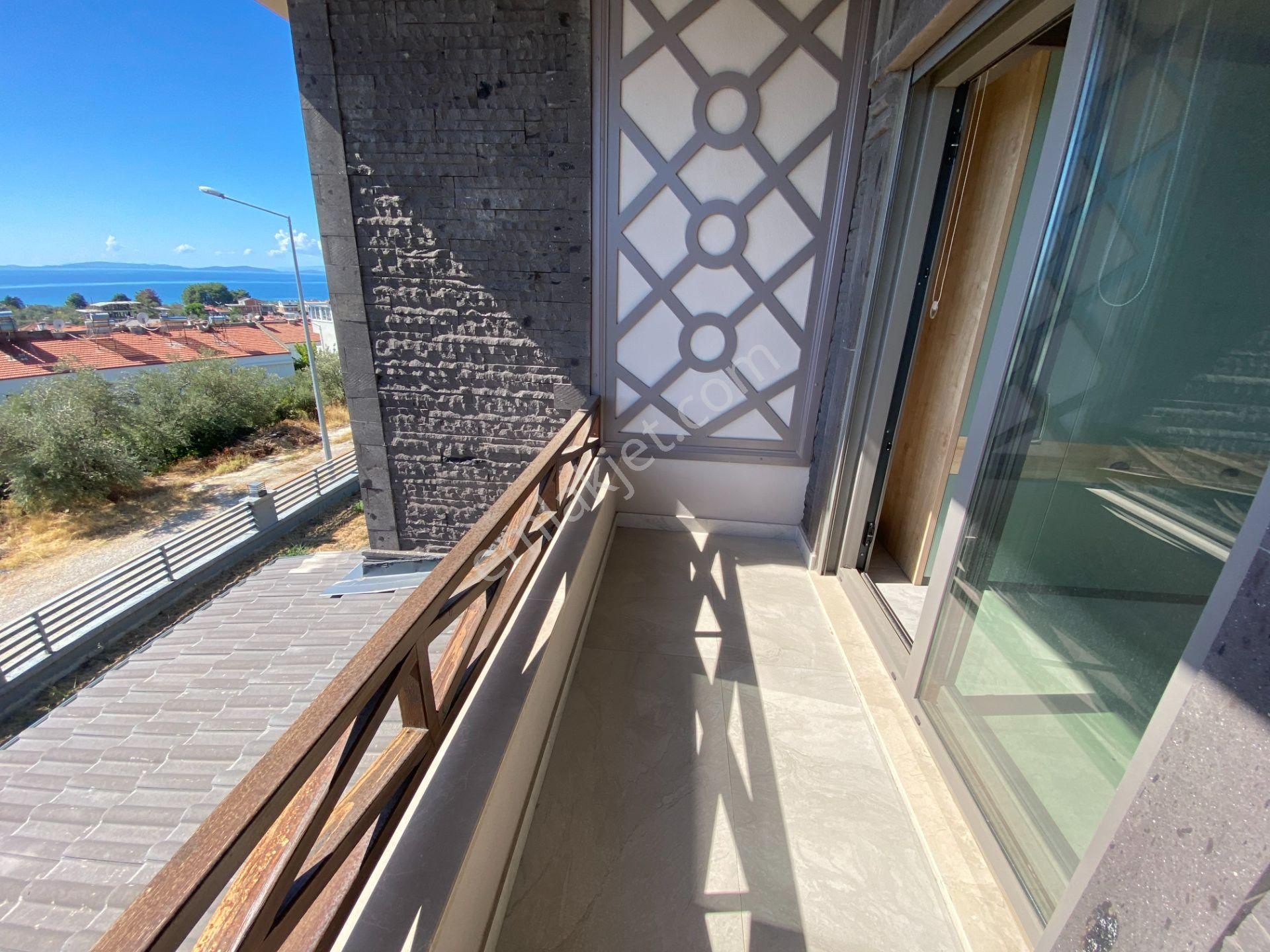 Altınoluk İlkbahr'dan 580m2 Arsa İçinde Müstakil Havuzlu Kapalı Otoparklı Modern Villa - Görsel 24