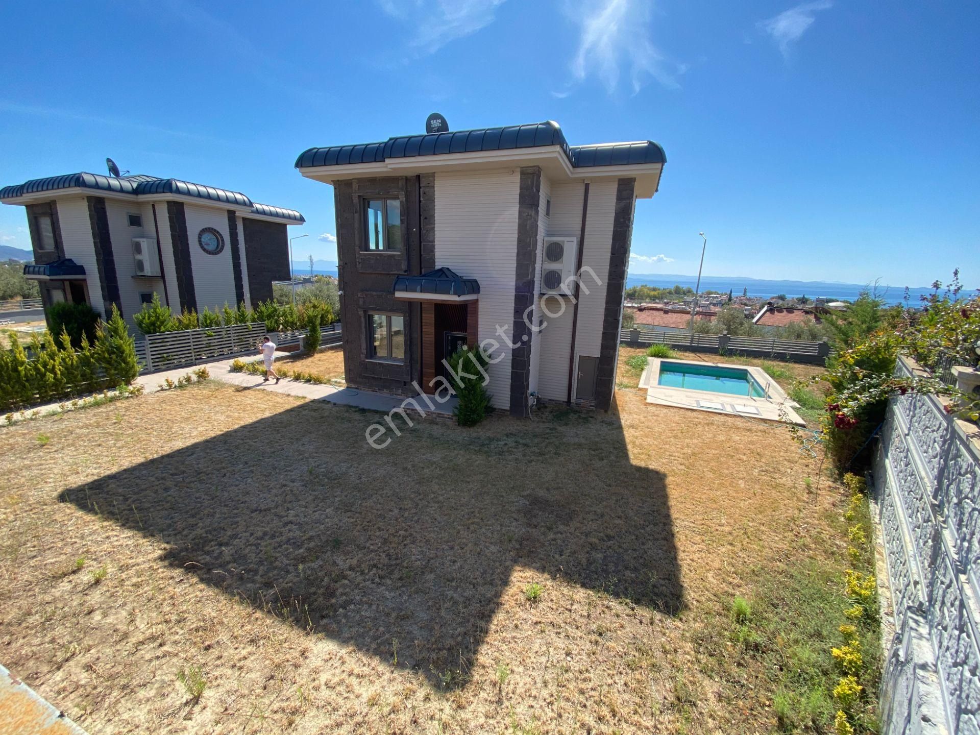 Altınoluk İlkbahr'dan 580m2 Arsa İçinde Müstakil Havuzlu Kapalı Otoparklı Modern Villa - Görsel 38