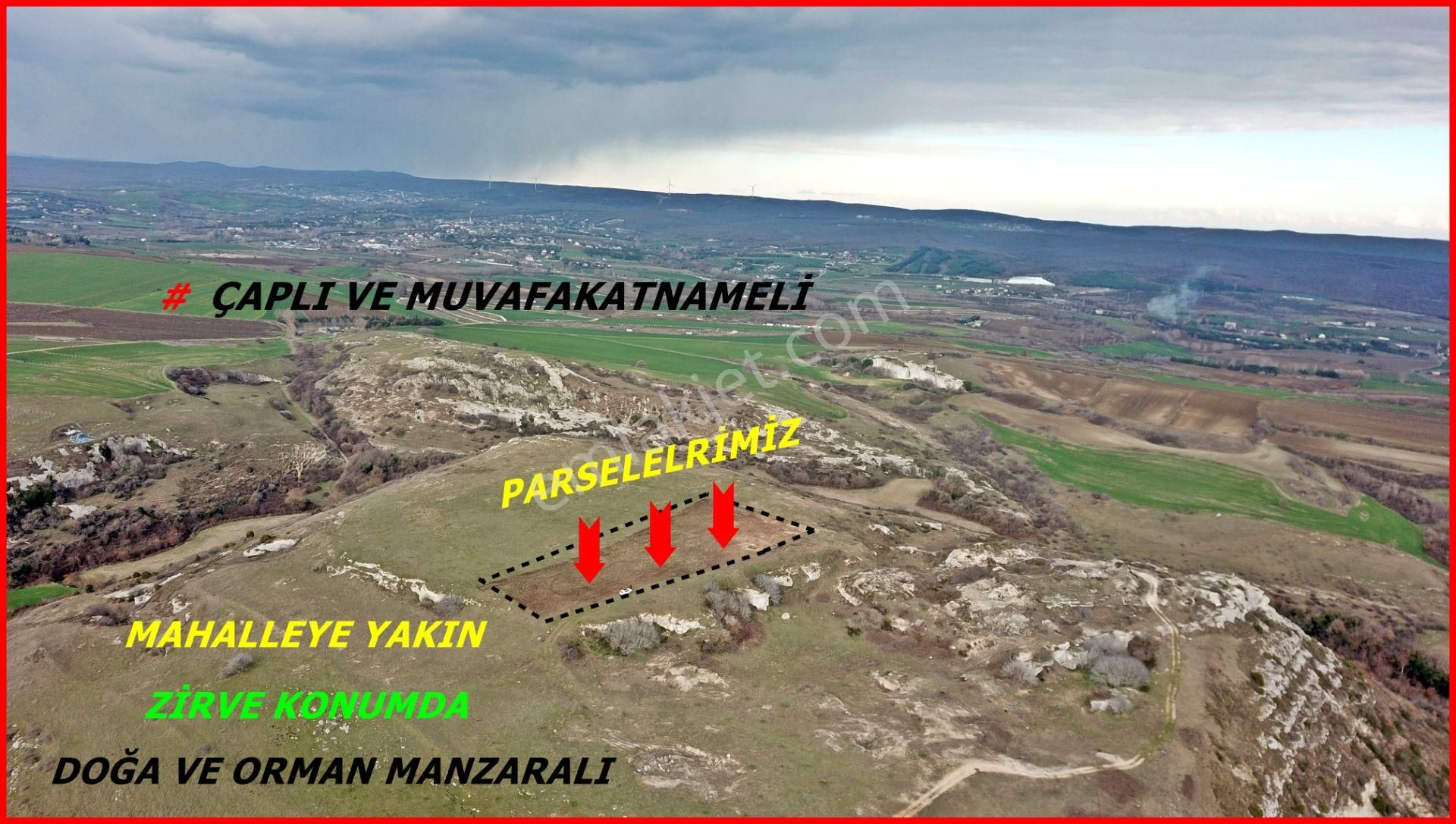 Kadıköyde Zirve Konumda Doğa Manzaralı 800 M2 Arsa - Görsel 8