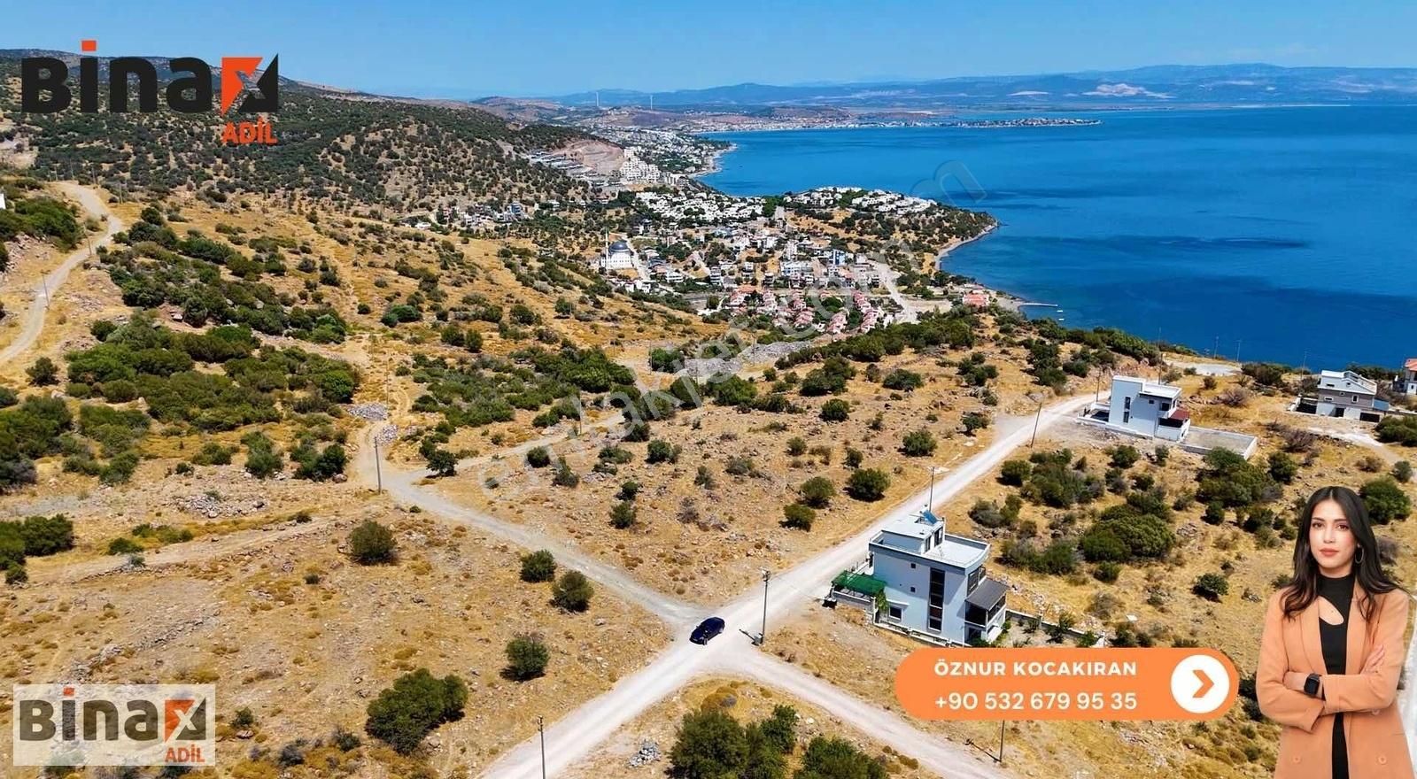 Dikili Çandarlı Satılık Villa İmarlı Dikili Çandarlı Deniz Ve Adalar Manzaralı Villa İmarlı Arsa