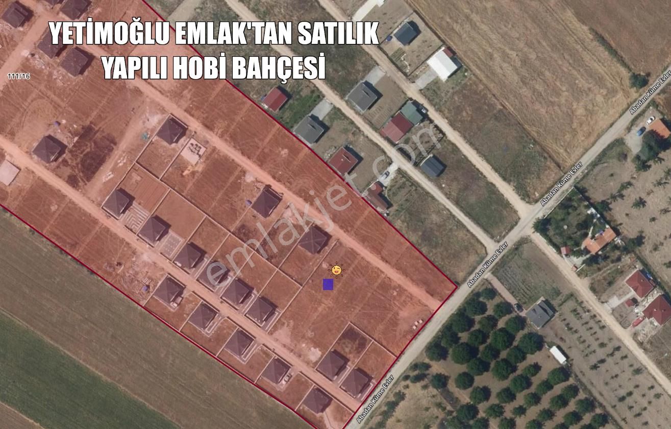 Pursaklar Abadan Satılık Tarla  YETİMOĞLU EMLAK'TAN SATILIK 500 M2 YAPILI HOBİ BAHÇESİ