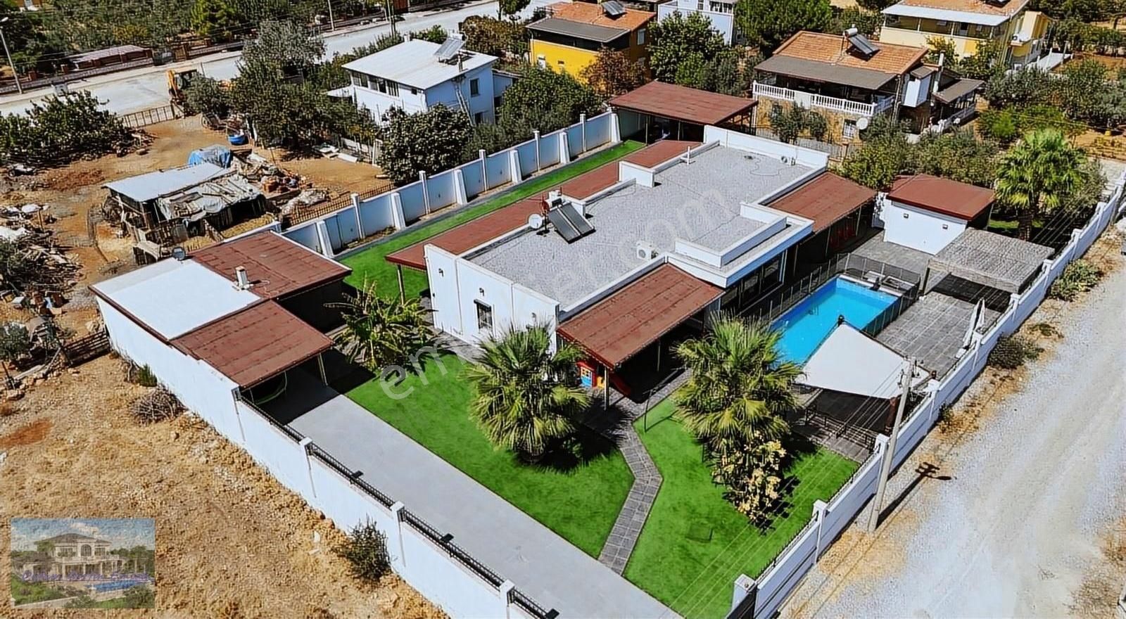 Didim Ak Yeniköy Satılık Villa Didim Yeşiltepede Satılık 6+2 Villa 1400 M2 Arsa İçinde