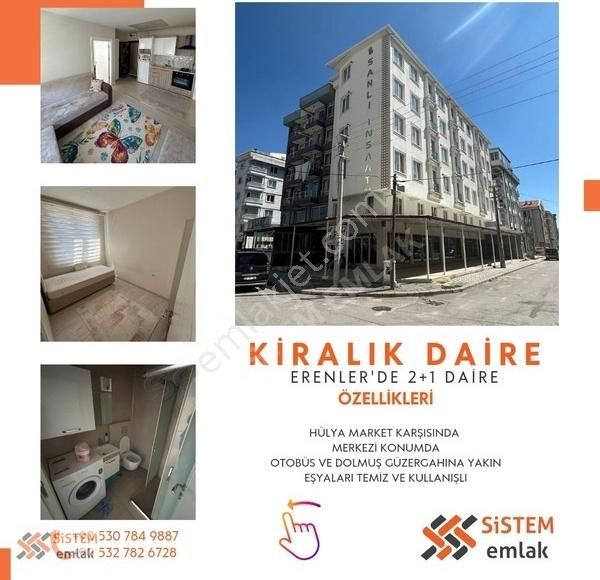 Afyonkarahisar Merkez Erenler Kiralık Daire *HÜLYA MARKET KARŞISINDA 2+1 KİRALIK DAİRE*