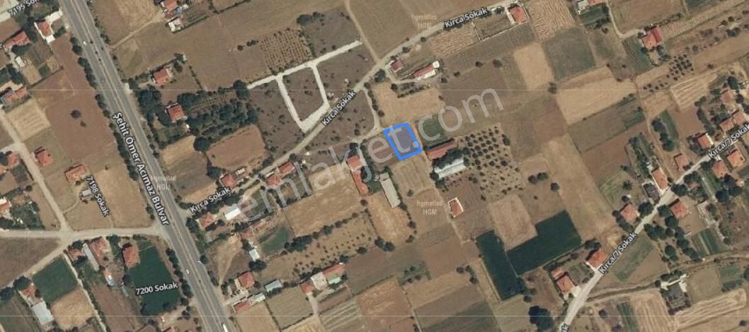 Acıpayam Kırca Satılık Tarla Kırca Mahallesinde Ana Yola Yakın 850 m² + 689 m²Satılık TEK FİYAT