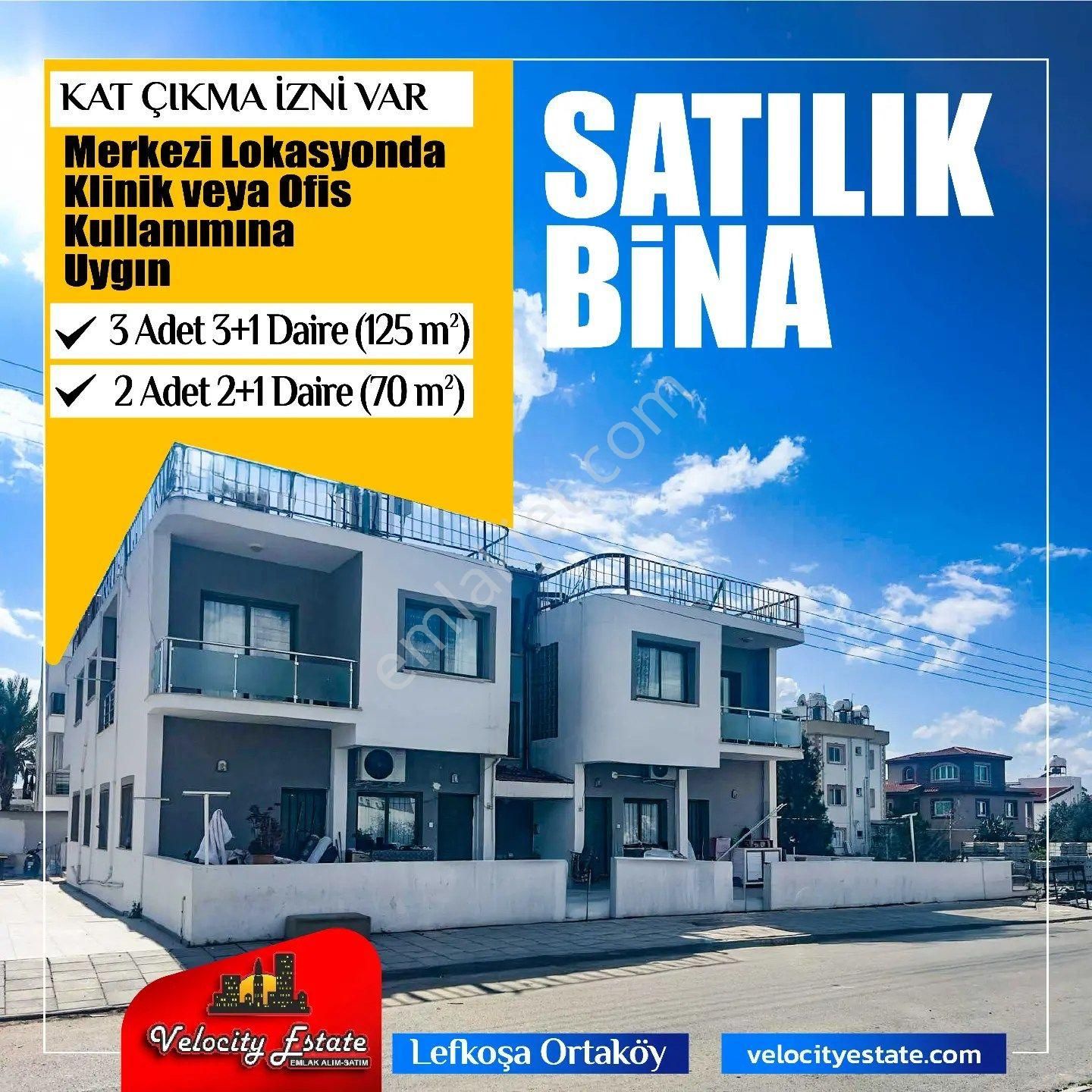 Lefkoşa Ortaköy Satılık Bina KKTC Lefkoşa Ortaköy Bölgesinde Satilik Komple Bina