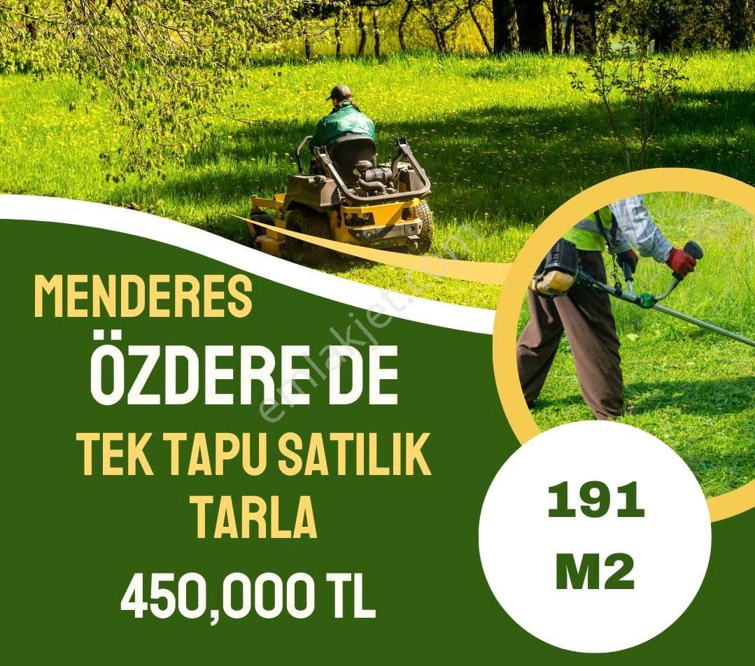 Menderes Özdere Cumhuriyet Satılık Tarla  LARİNDEN ÖZDERE'DE 191 M2 TEK TAPU TARLA