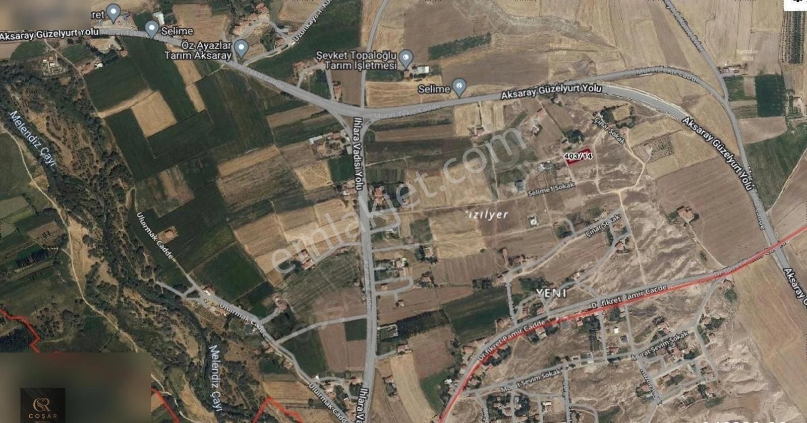 Güzelyurt Selime Bld. (Yeni) Satılık Konut İmarlı -COŞAR GAYRİMENKUL'DEN SELİME GÜZELYURT YOL ÜZERİ VİLLALIK ARSA-