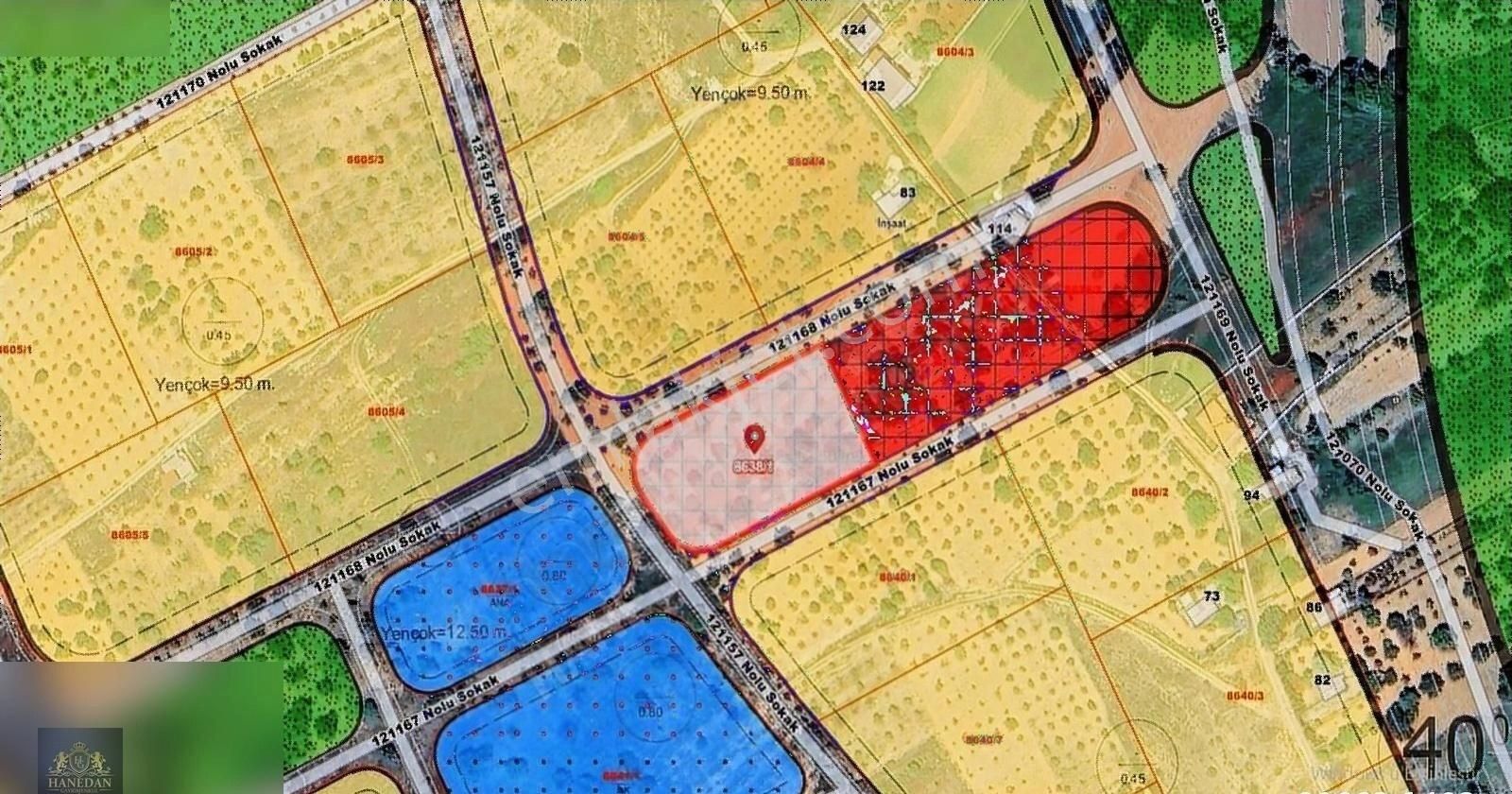 Şahinbey Sarısalkım Satılık Ticari İmarlı Hanedan Gyo'dan Sarısalkımda Satılık 1.280 M² Ticari İmarlı Arsa