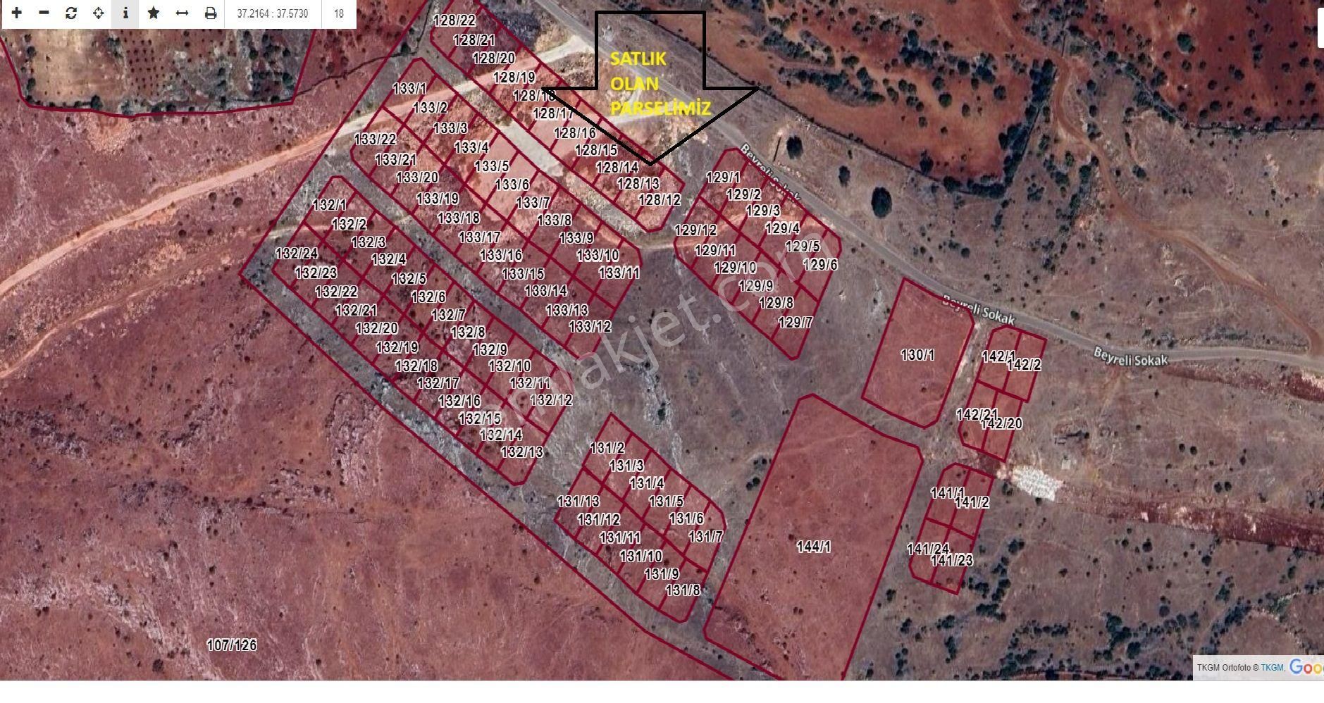 Şehitkamil Beyreli Satılık Villa İmarlı  MESKEN EMLAK ÇOK HESAPLI İMARLI VİLLA ARSASI BU FYATA EMSALİ YOK