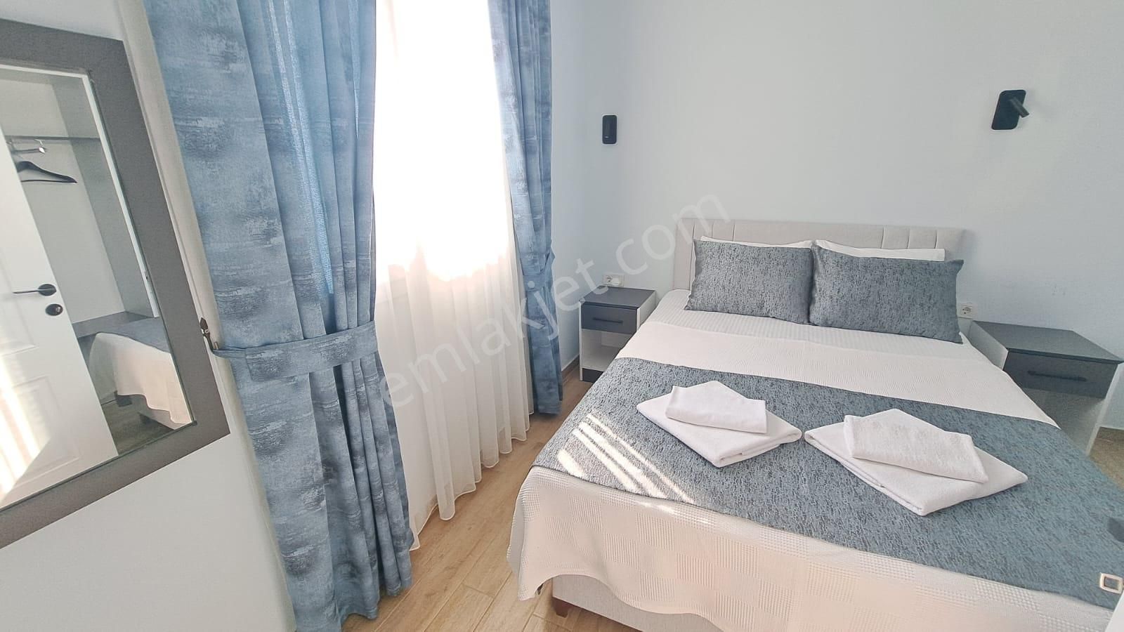 Stop’tan Foça’da 1+1 Bungalov Eşyalı Kiralık Elektrik Ve Su Ücretsiz - Görsel 18